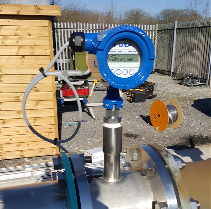 Fox Thermal FT1 Mass Flowmeter on a Biogas to Grid