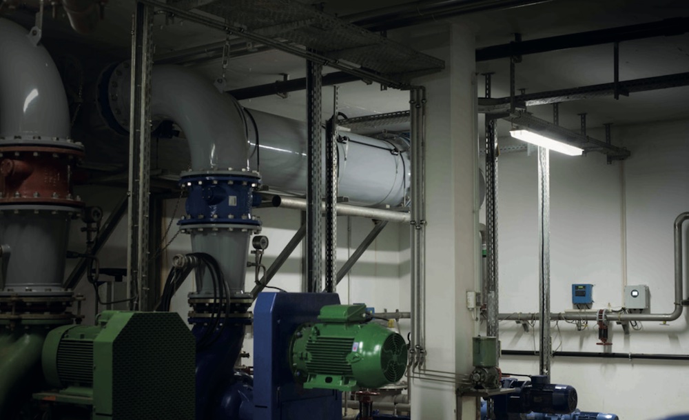 sewerage services to drinking water