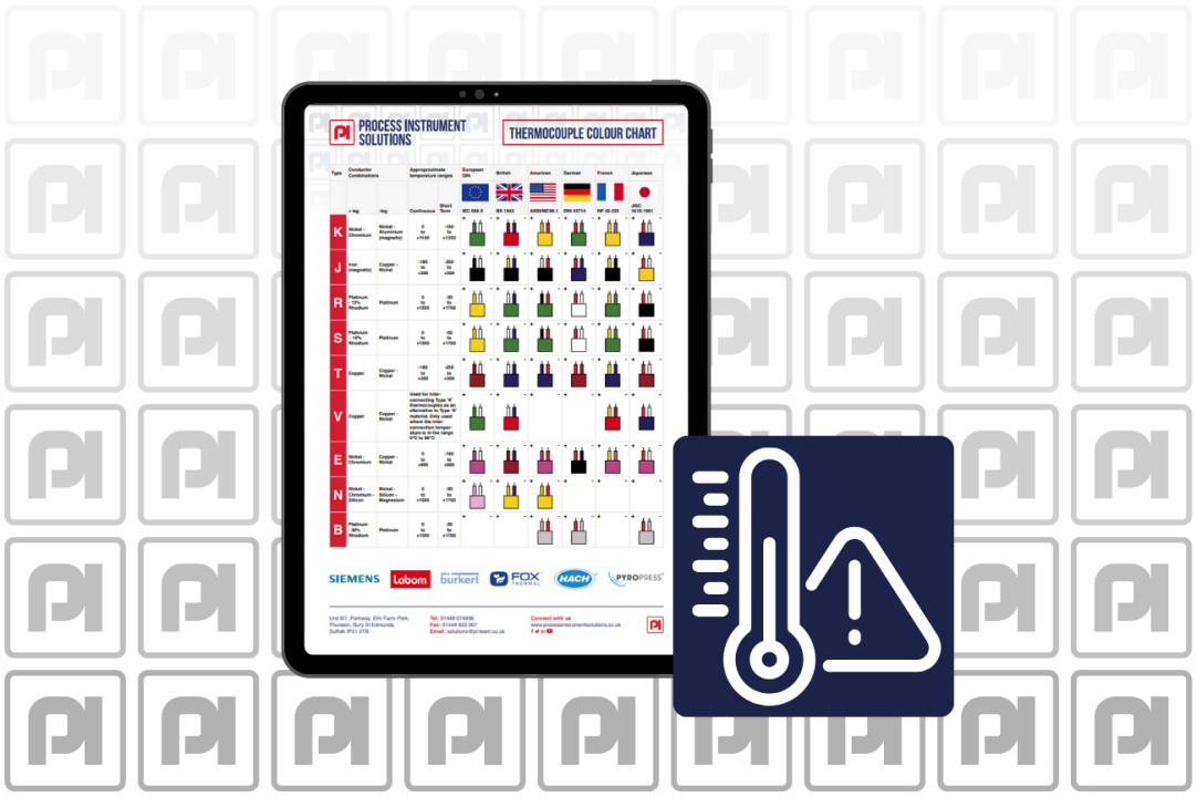 Understanding Thermocouple Colour Charts Process Instruments