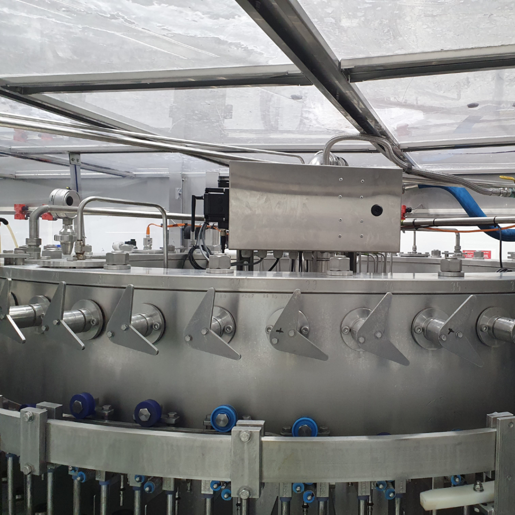 Beverage Filling Machine Wireless Bridge Application