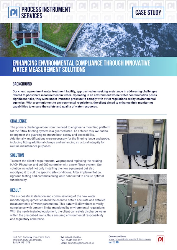 Enhancing Environmental Compliance through Innovative Water Measurement Solutions