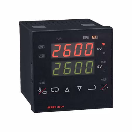 Dwyer Omega – Series 2600 Versatile Temp/Process Controllers with Universal Inputs & Self-Tune