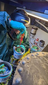Specialist Installation of Siemens Level Switches on HCL Tanks