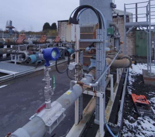 Service in the Snow to keep the Gas Flow