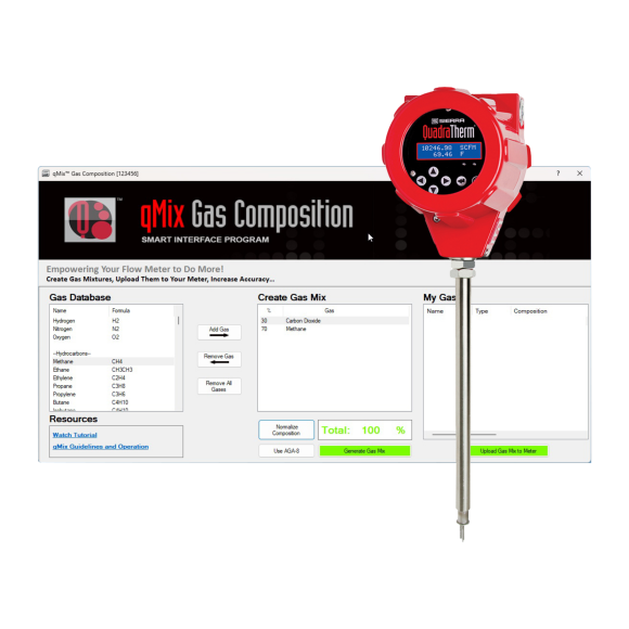 Sierra qMix Gas Mixing Feature Field-Update For Gas Composition Changes